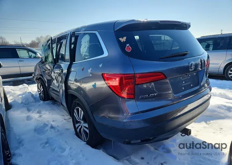 2018 Honda Pilot Exl из США, поврежденный, VIN 5FNYF6H55JB011597